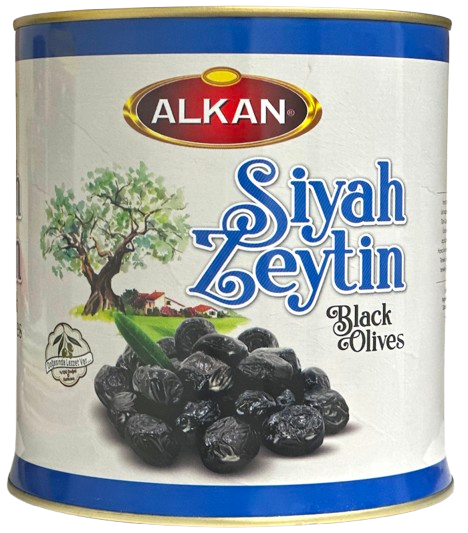 Alkan Gemlik Dry Black Olives Small